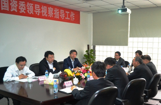 北京市国资委、国资公司辅导到k8凯发视察领导工作