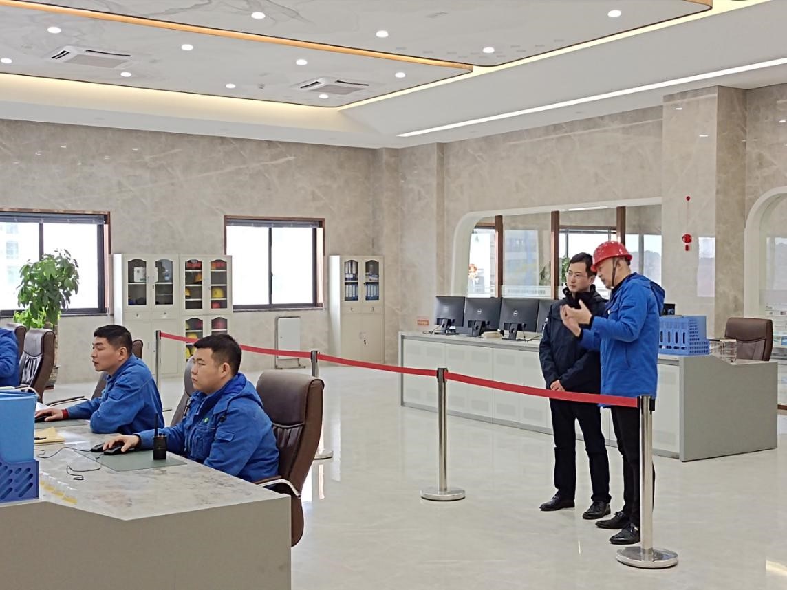 k8凯发集团辅导到下属项目公司发展新春慰问