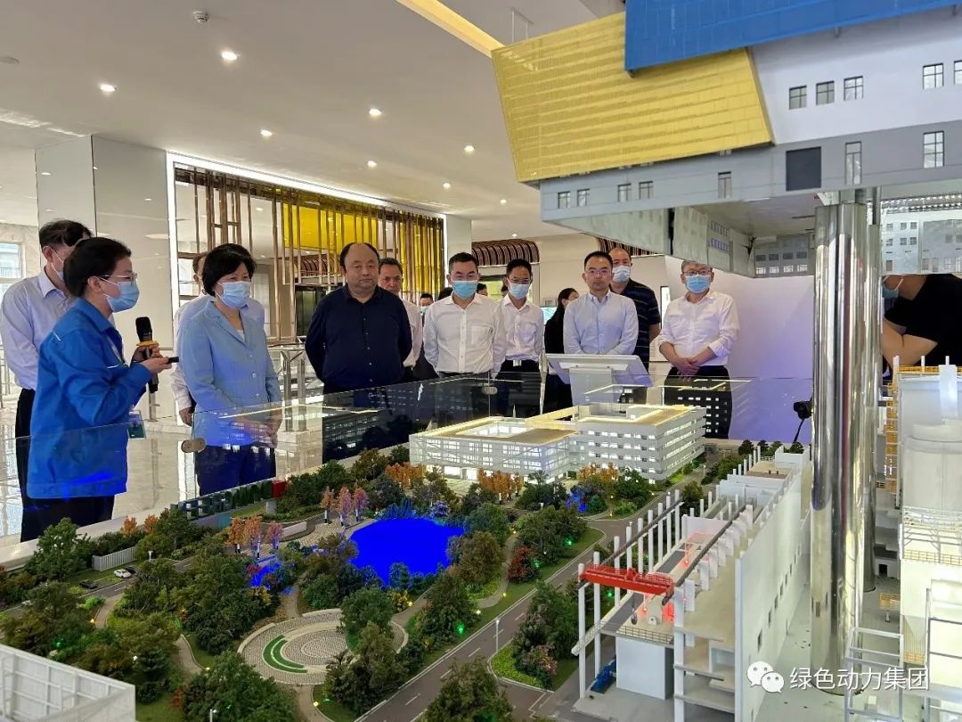 全国政协副主席沈跃跃调研k8凯发通州项目